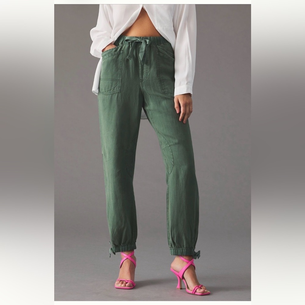 Pilcro Relaxed Ankle Tie Pants L